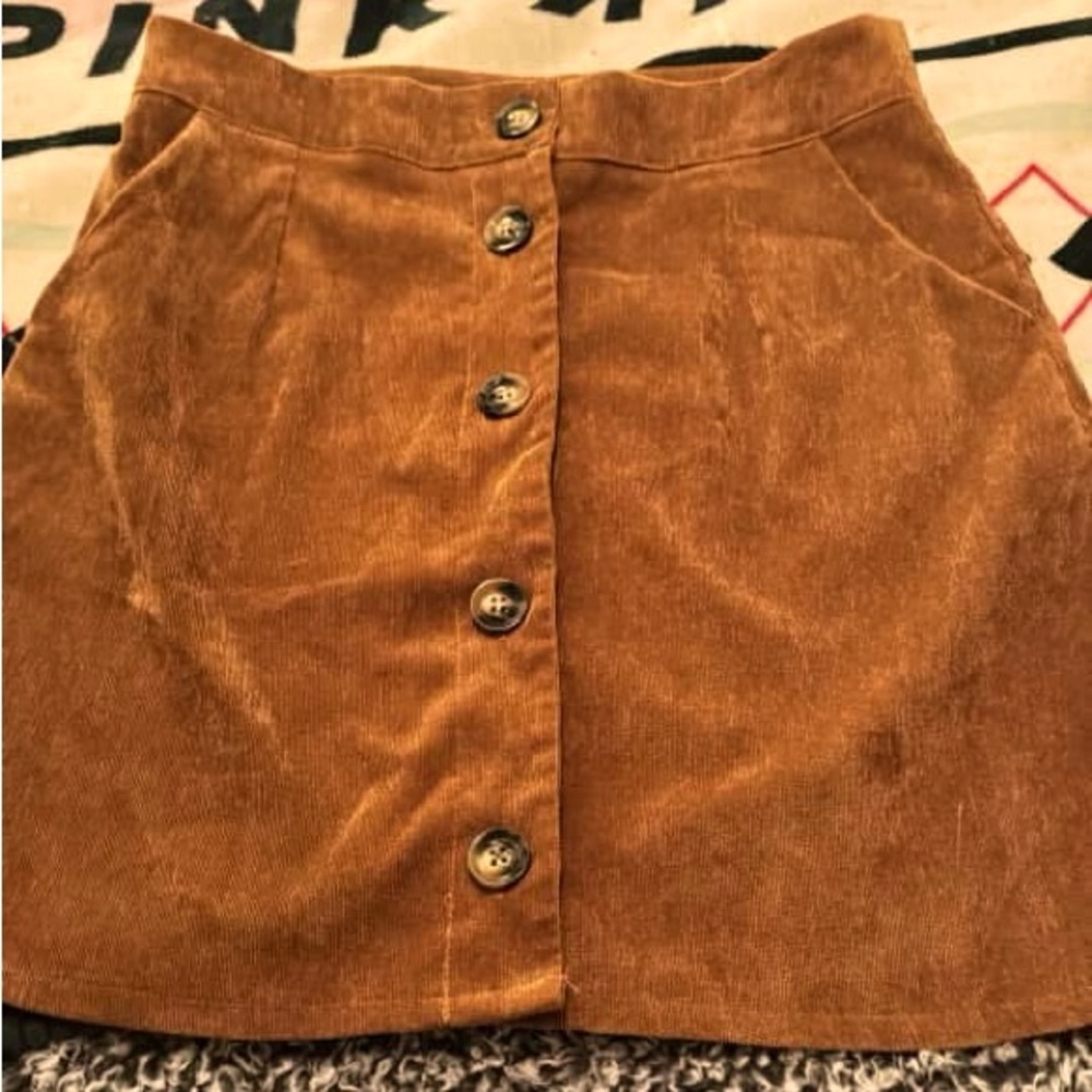 Cute corduroy skirt